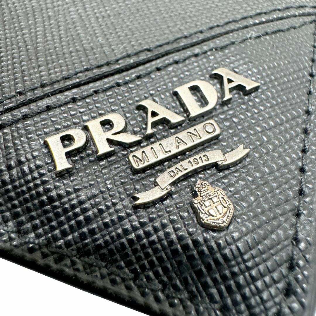 PRADA(プラダ)のPRADA プラダ サフィアーノ 2NH005 クラッチバッグ セカンドバッグ ロゴ レザー メンズ メンズのバッグ(セカンドバッグ/クラッチバッグ)の商品写真