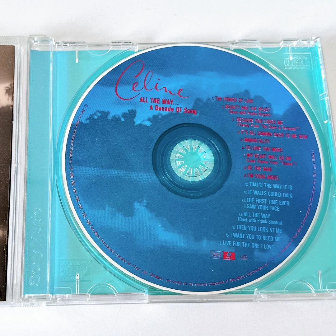 セリーヌディオン　CD  VERY BEST OF CELINE DION エンタメ/ホビーのCD(ポップス/ロック(洋楽))の商品写真