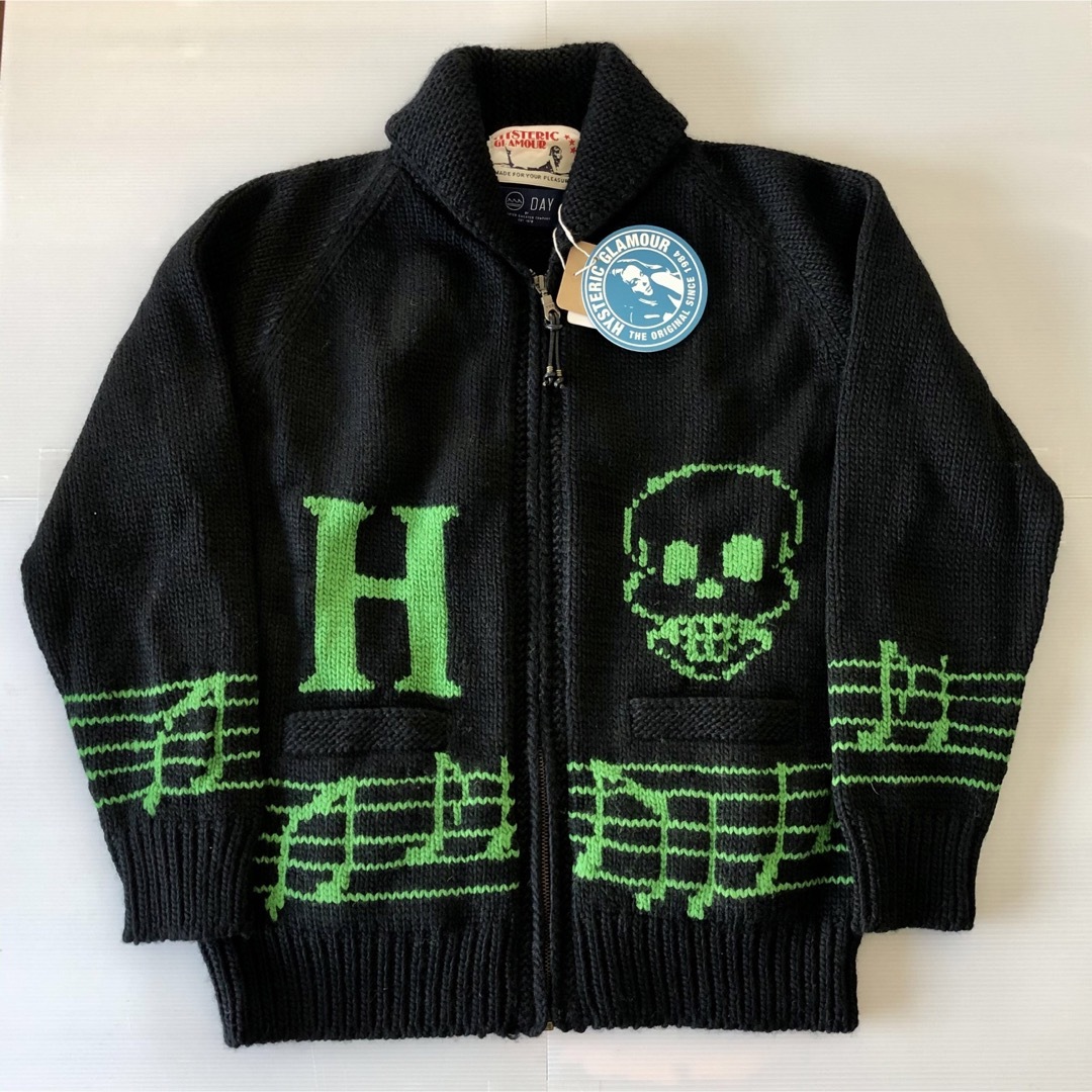 HYSTERIC GLAMOUR(ヒステリックグラマー)のMONSTER編込★限定カウチンニット★GRANTED × ヒステリックグラマー メンズのトップス(ニット/セーター)の商品写真