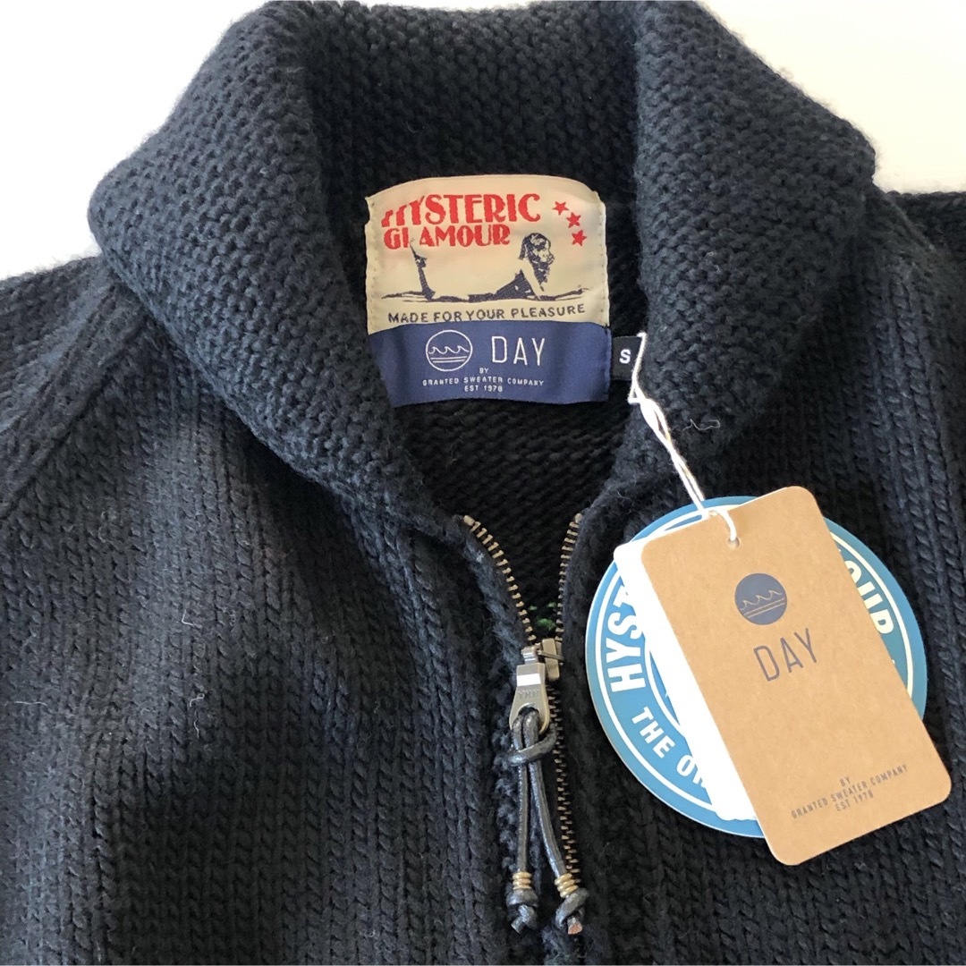 HYSTERIC GLAMOUR - MONSTER編込☆限定カウチンニット☆GRANTED HYSTERIC GLAMOUR - MONSTER編込☆限定カウチンニット☆GRANTED
