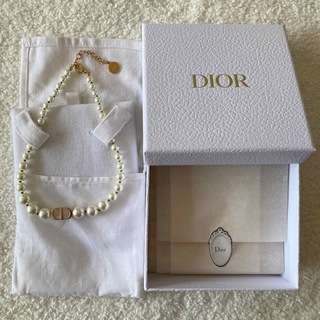 クリスチャンディオール(Christian Dior)の新品  未使用  ディオール  パール  チョーカー  ネックレス  DIOR(ネックレス)