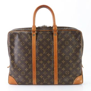 ルイヴィトン(LOUIS VUITTON)のルイヴィトン モノグラム ポルト ドキュマン ヴォワヤージュ M53361 ビジネス バッグ 書類鞄 通勤 トート レザー A4 メンズ EEM P6-3(ビジネスバッグ)