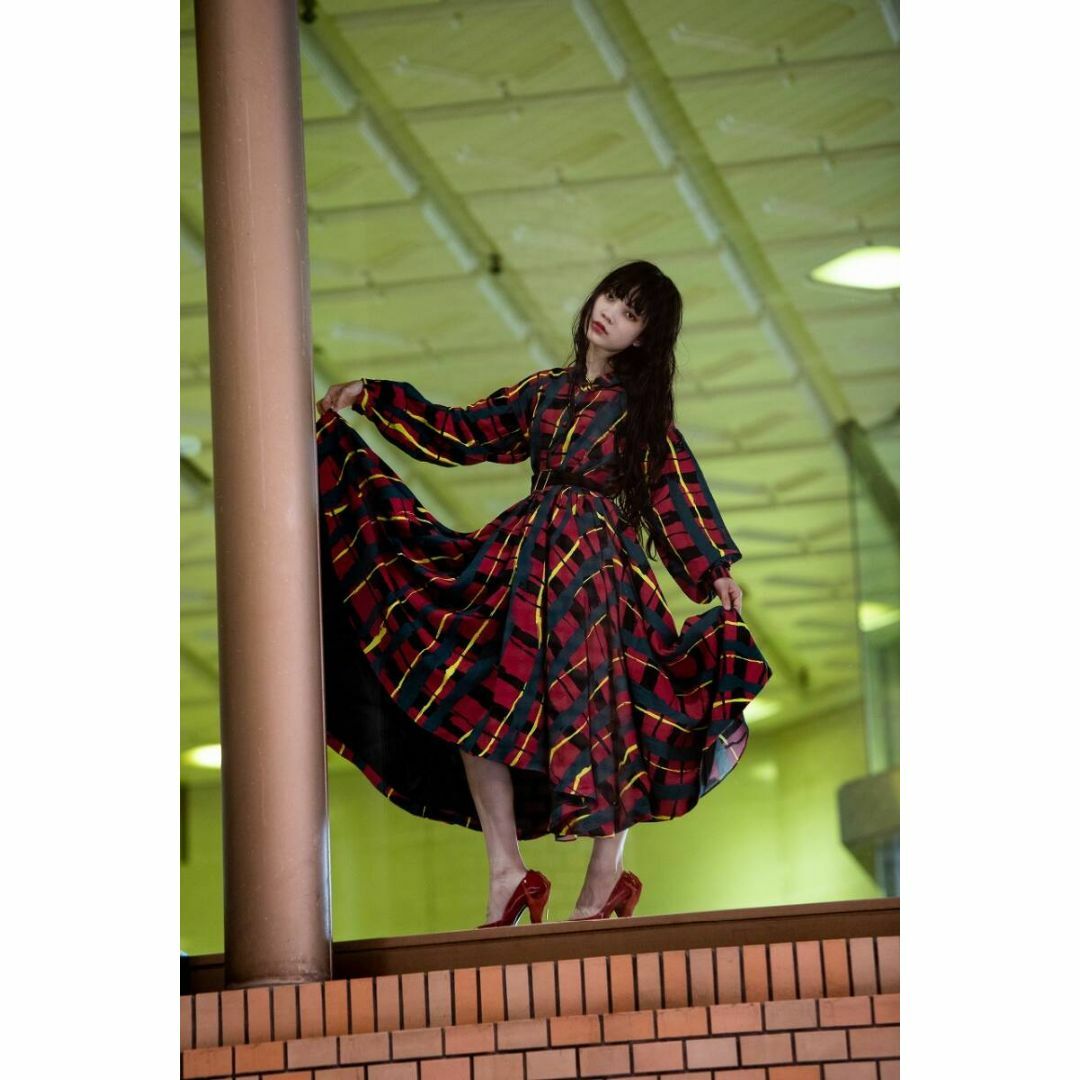 hazama ハザマ 18AW 正義か悪か、歪に駆けるチェックの hazama ハザマ 18AW 正義か悪か、歪に駆けるチェックの