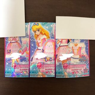 アイカツスターズ(アイカツスターズ!)のアイカツスターズ　R レア　色違い　ピーチティータイム(その他)