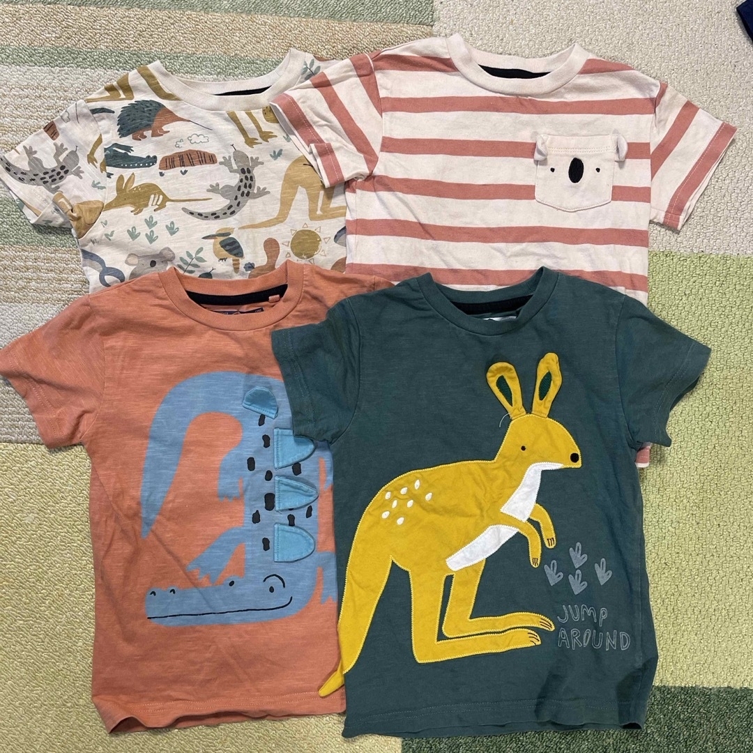 NEXT(ネクスト)の【next】Tシャツ4着、半パンツ3着セット【2歳】 キッズ/ベビー/マタニティのキッズ服男の子用(90cm~)(Tシャツ/カットソー)の商品写真