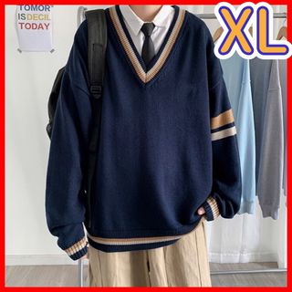 カーディガン メンズ ニット 韓国 レディース XL ユニセックス 春 男女兼用(カーディガン)