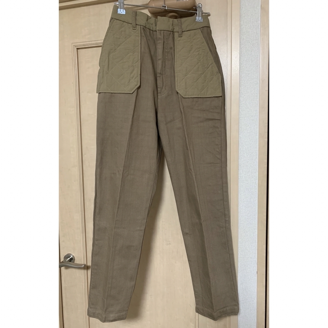 Ameri VINTAGE(アメリヴィンテージ)の美品 AMERI QUILTING PATCH PANTS 税込20,350円 レディースのパンツ(カジュアルパンツ)の商品写真