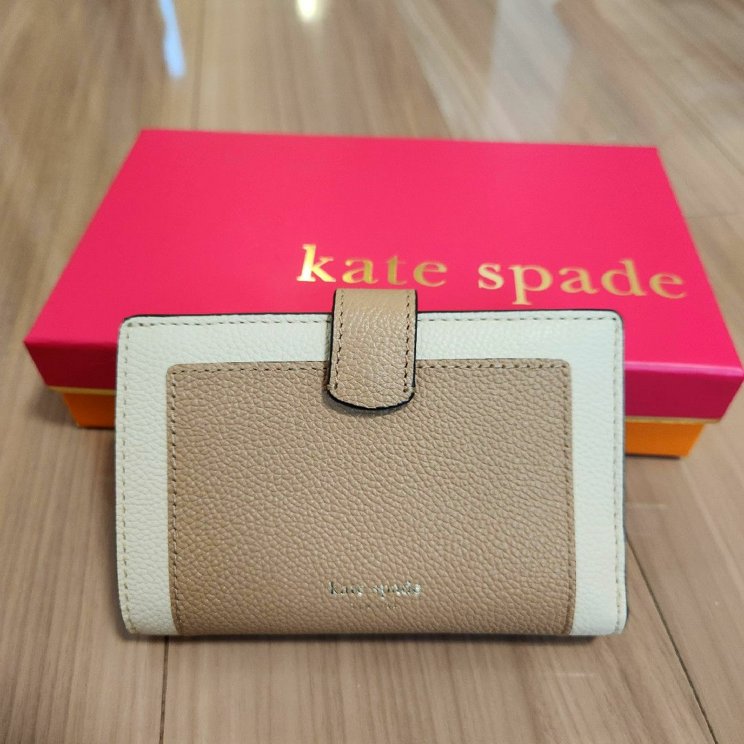 kate spade　二つ折り財布　☆美品☆ | フリマアプリ ラクマ