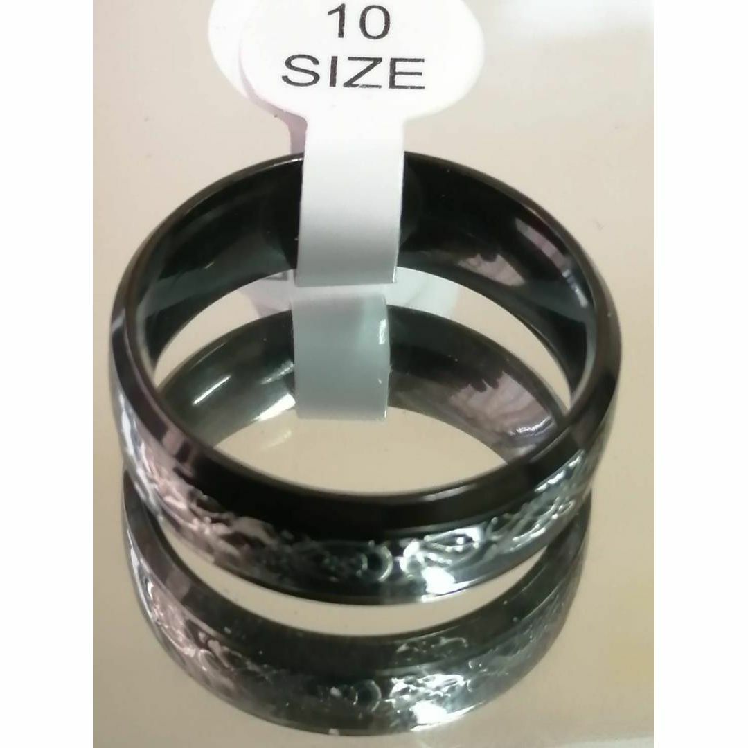 【SALE】リング メンズ アクセサリー ホワイト かっこいい 指輪 22号 メンズのアクセサリー(リング(指輪))の商品写真
