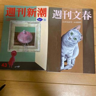 週刊文春と週刊新潮　11月16日号(ニュース/総合)