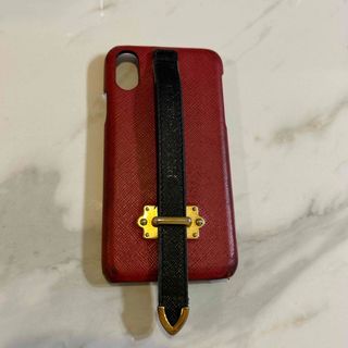 プラダ(PRADA)のiPhone10S携帯カバー中古PRADA(iPhoneケース)