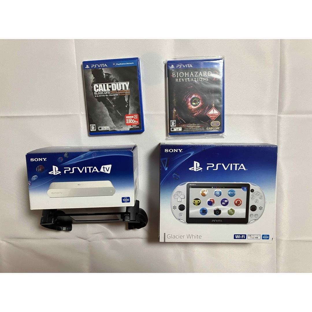 PlayStation Vita(プレイステーションヴィータ)のps vita tv セット エンタメ/ホビーのゲームソフト/ゲーム機本体(家庭用ゲーム機本体)の商品写真