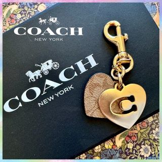 COACH - COACHシグネチャー フォトフレームキーホルダー ミツバチ Bee