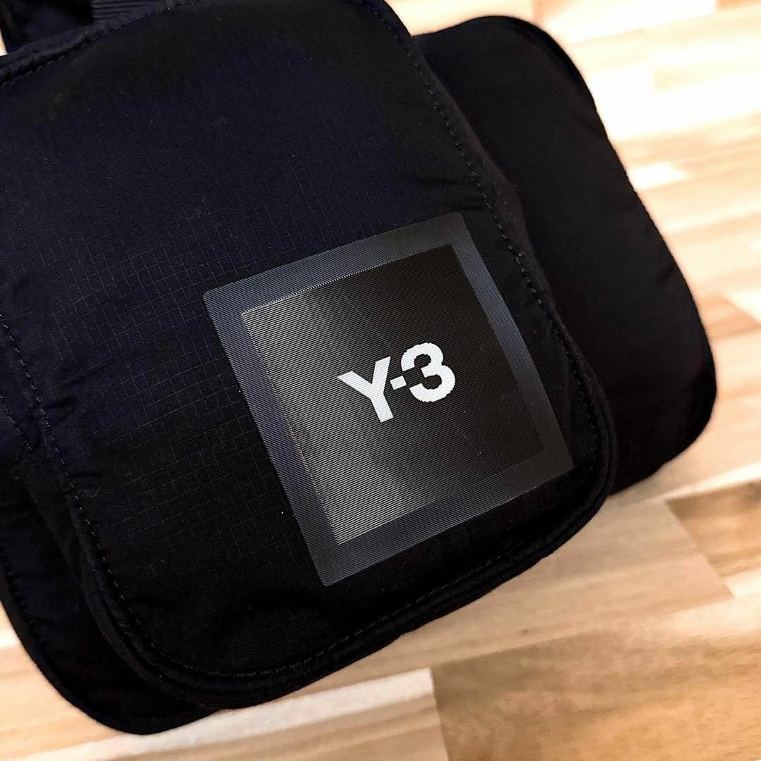 Y-3(ワイスリー)の廃番/レア【ヨウジヤマモト×アディダス】Y-3 ベストバッグ ボディバッグ 黒 メンズのバッグ(ボディーバッグ)の商品写真