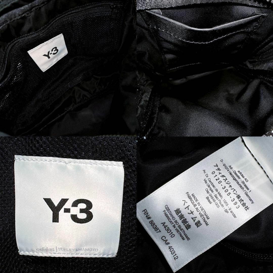 Y-3(ワイスリー)の廃番/レア【ヨウジヤマモト×アディダス】Y-3 ベストバッグ ボディバッグ 黒 メンズのバッグ(ボディーバッグ)の商品写真