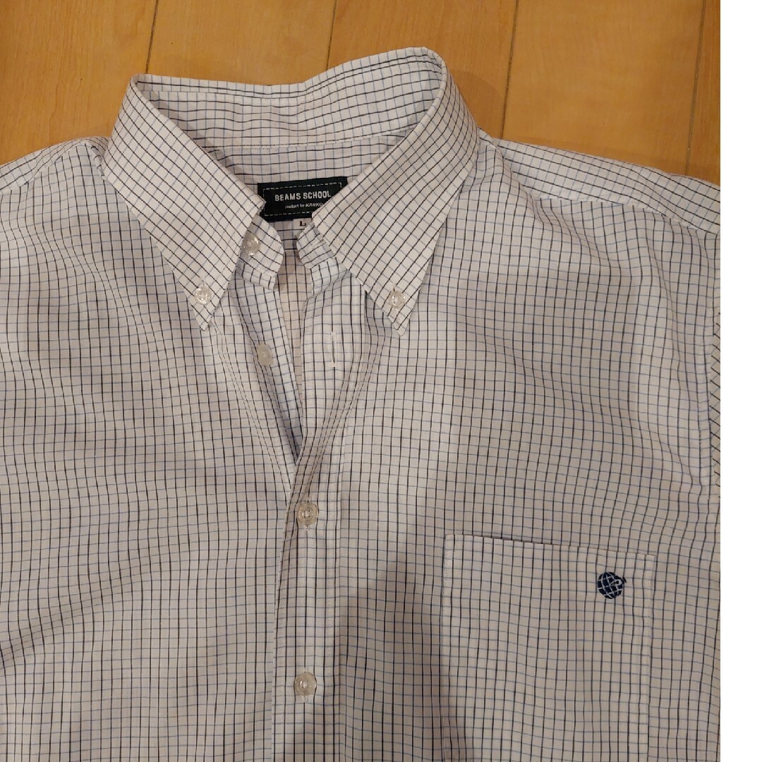 BEAMS(ビームス)のBEAMS　城南　一式　Yシャツ長袖2 半袖2 ズボン夏冬　ネクタイ、校章有 メンズのトップス(シャツ)の商品写真