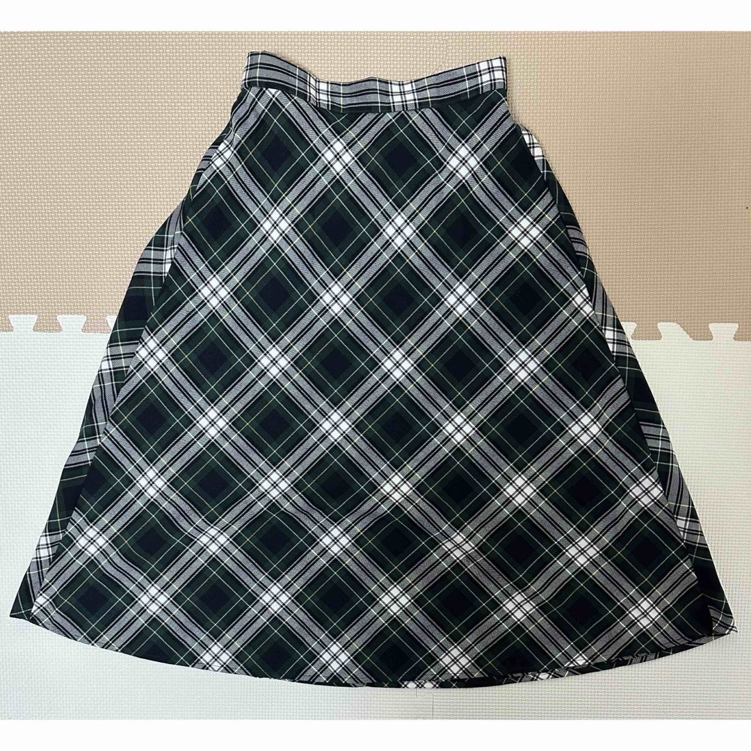 GU(ジーユー)の【GU(ジーユー）】ギンガムチェック柄　ロングスカート　Mサイズ レディースのスカート(ロングスカート)の商品写真