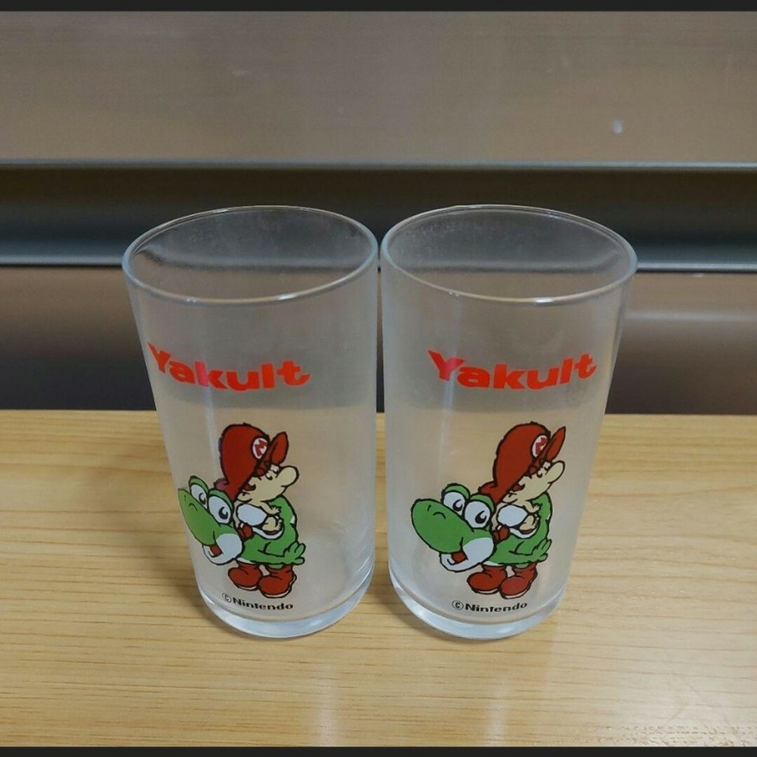 スーパーマリオベビーヨッシーグラス エンタメ/ホビーのエンタメ その他(その他)の商品写真