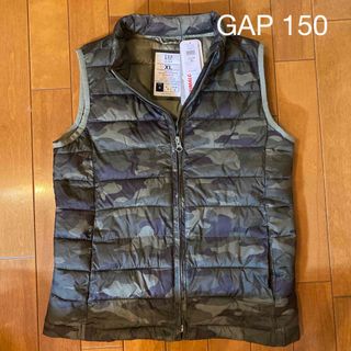 GAP Kids - 値下！GAP キッズ　XL 迷彩　ダウンベスト　美品