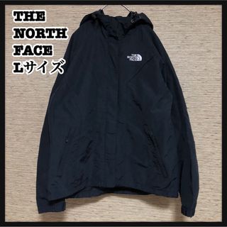 ザノースフェイス(THE NORTH FACE)の【ノースフェイス】訳ありナイロンジャケット　マウンテンパーカー　刺繍ブラック１K(その他)