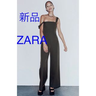 ZARA - 新品ZARA ジャンプスーツ　カーキ　S