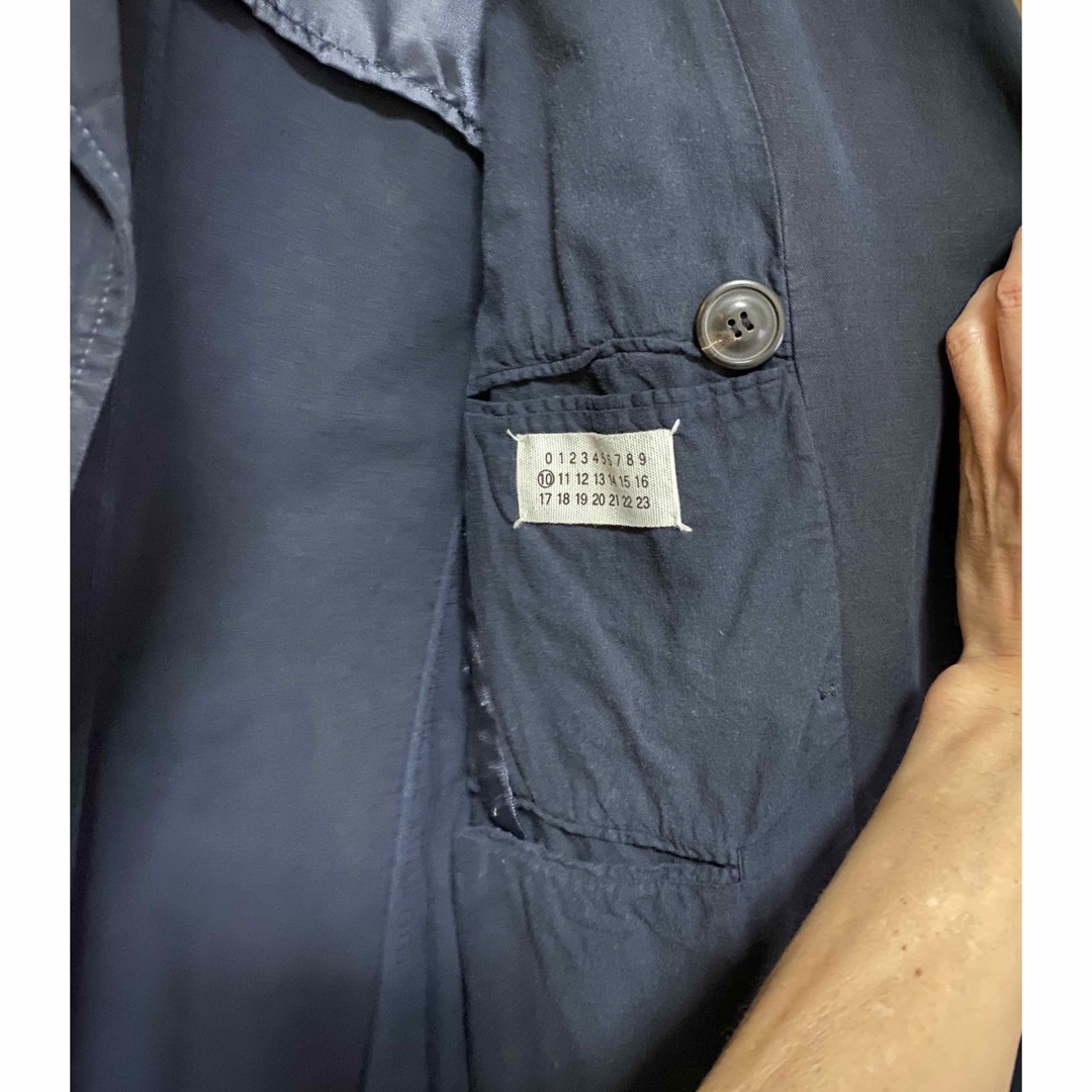 マルタンマルジェラ   ピーコート形ネイビージャケット メンズのジャケット/アウター(ピーコート)の商品写真