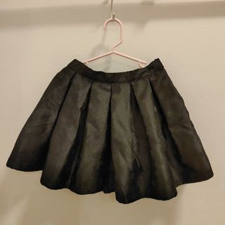 ヒロミチナカノ(HIROMICHI NAKANO)のキッズスカート　130　黒　hiromichi nakano(スカート)