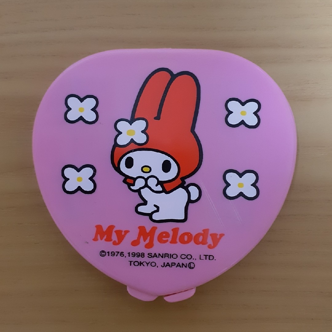 マイメロディ - My Melody コンパクトミラーとクシのセット 平成 マイメロディ - My Melody コンパクトミラーとクシのセット 平成
