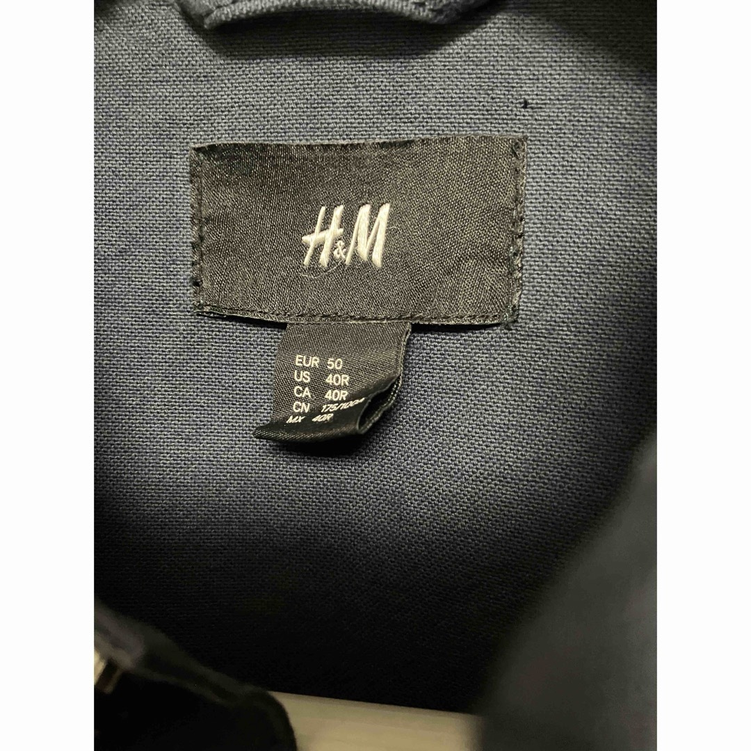 H&M(エイチアンドエム)のH&M コットンジャケット メンズのジャケット/アウター(ミリタリージャケット)の商品写真