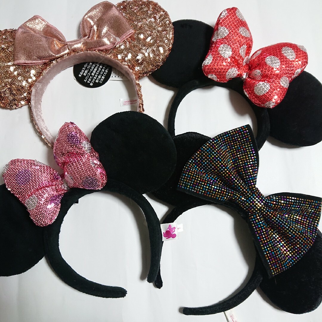 Disney - ディズニー ミニー カチューシャ スパンコール Disney - ディズニー ミニー カチューシャ スパンコール