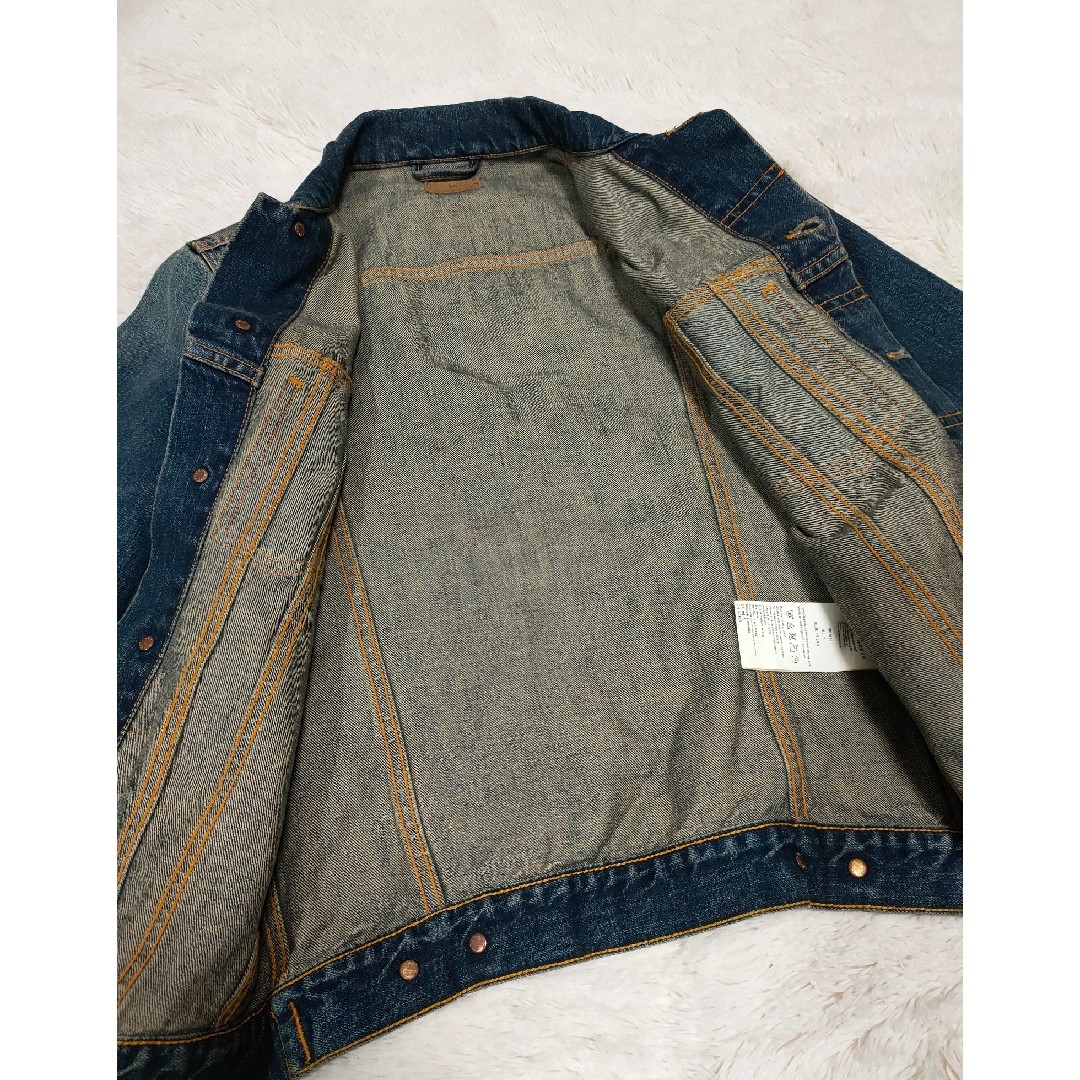 Nudie Jeans(ヌーディジーンズ)のNudie Jeans ヌーディジーンズ　デニムジャケット　BILLY 　M レディースのジャケット/アウター(Gジャン/デニムジャケット)の商品写真