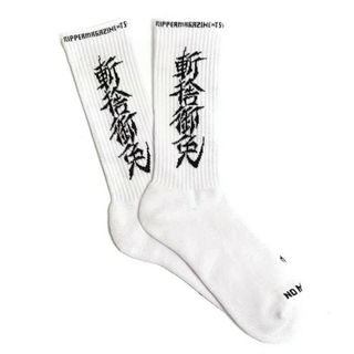 キャリー(CALEE)の【新品未開封】TATTOO STUDIO YAMADA SOCKS WHITE(ソックス)