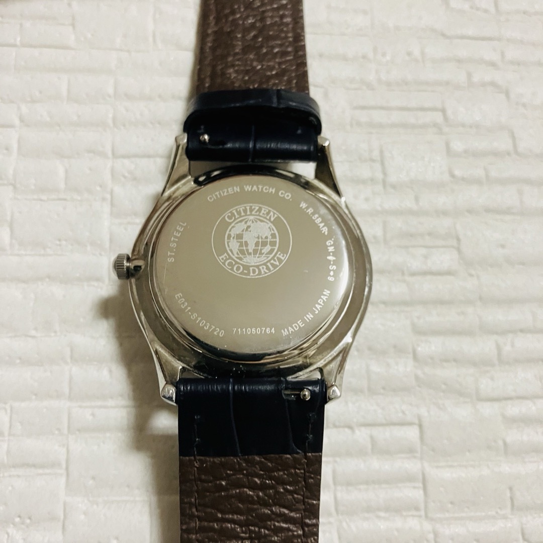 CITIZEN(シチズン)のシチズン エコドライブ ソーラー腕時計 E031-S103720 メンズの時計(腕時計(アナログ))の商品写真