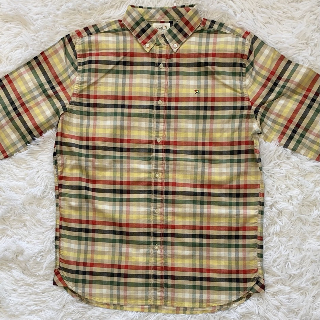 Arnold Palmer(アーノルドパーマー)の新品 アーノルドパーマー チェック柄 ボタンダウンシャツ LL XLサイズ メンズのトップス(シャツ)の商品写真