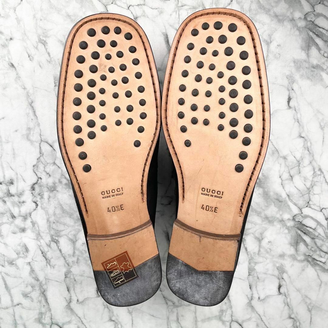 Gucci(グッチ)の✨美品✨　GUCCI グッチ　ローファー　スエード　靴　25.5cm レディースの靴/シューズ(ローファー/革靴)の商品写真