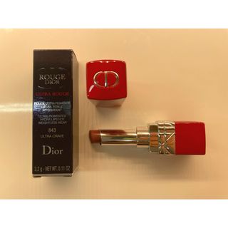 ディオール(Dior)のDior ルージュディオール ウルトラルージュ 843 ウルトラクレイヴ(リップグロス)