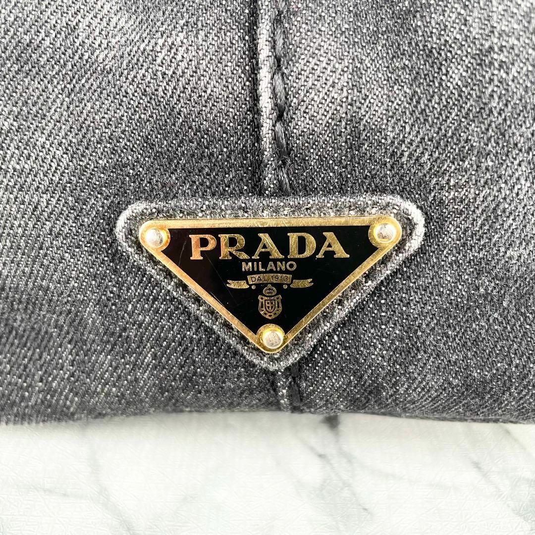 ✨良品✨PRADA プラダ カナパ ハンドバッグ　SSサイズ