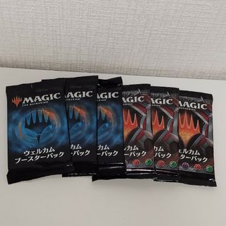 マジックザギャザリング(マジック：ザ・ギャザリング)のMTG 未開封 ウェルカムブースターパック 日本語版 6点セット(Box/デッキ/パック)