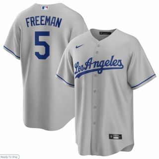 ナイキ(NIKE)の【正規品】MLB F・フリーマン ドジャース レプリカ ユニフォーム L(記念品/関連グッズ)