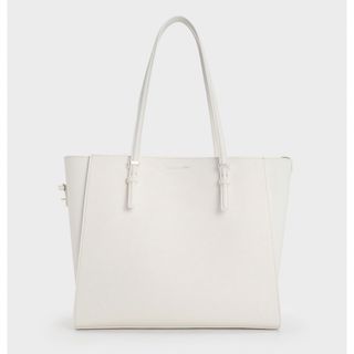 チャールズアンドキース(Charles and Keith)のクラシックダブルハンドル トートバッグ(トートバッグ)