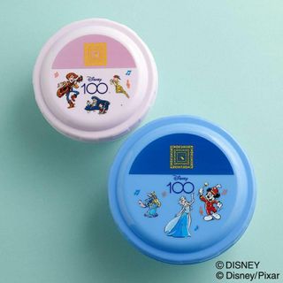 ディズニー(Disney)の新品未開封 Disney ディズニー100×紀ノ国屋 ラウンドフードコンテナ2個(容器)