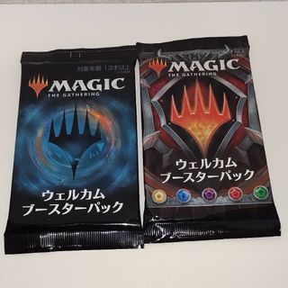 マジックザギャザリング(マジック：ザ・ギャザリング)のMTG 未開封 ウェルカムブースターパック 日本語版 2点セット(Box/デッキ/パック)