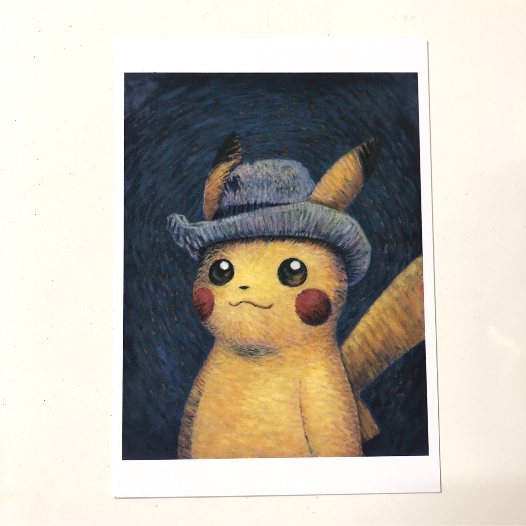ポケモン - 正規品☆ゴッホピカチュウ ポストカード / ゴッホ美術館50 ポケモン - 正規品☆ゴッホピカチュウ ポストカード / ゴッホ美術館50
