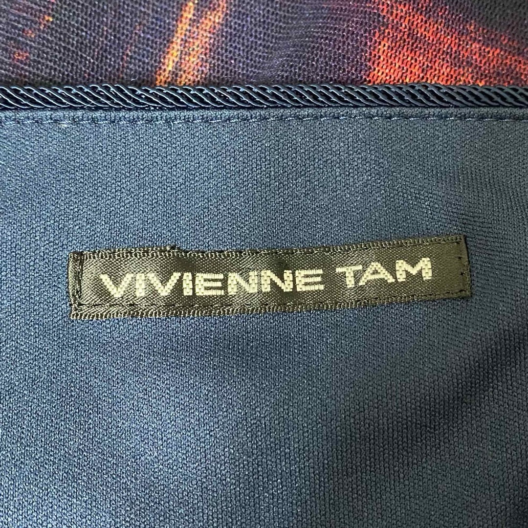 VIVIENNE TAM(ヴィヴィアンタム)の【VIVIENNE TAM】 美品  パワーネット  Aラインワンピース レディースのワンピース(ひざ丈ワンピース)の商品写真