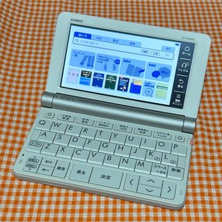 カシオ(CASIO)のpink-earlgrey様専用　カシオ　電子辞書 XD-SR9800 ホワイト(電子ブックリーダー)