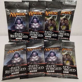 マジックザギャザリング(マジック：ザ・ギャザリング)のMTG 未開封 運命再編 ブースターパック 日本語版 8点セット(Box/デッキ/パック)