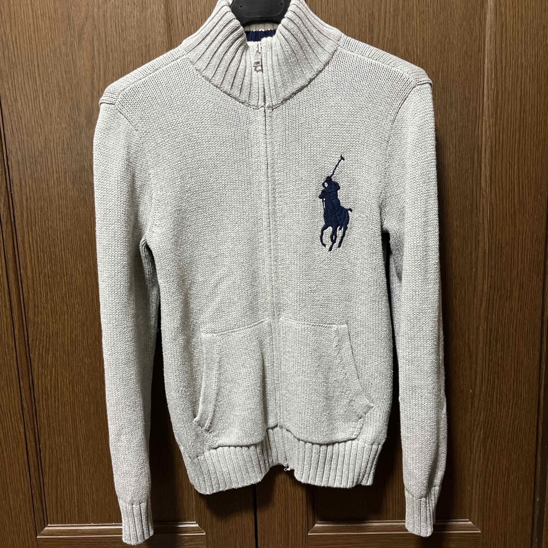 POLO RALPH LAUREN(ポロラルフローレン)のラルフローレン　ニットカーディガン キッズ/ベビー/マタニティのキッズ服男の子用(90cm~)(カーディガン)の商品写真