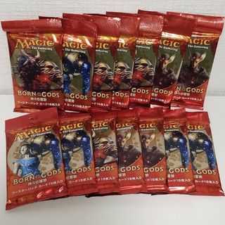 マジックザギャザリング(マジック：ザ・ギャザリング)のMTG 未開封 神々の軍勢 ブースターパック 日本語版 14点セット(Box/デッキ/パック)