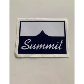 summit ステッカー ホワイト × ネイビー(その他)