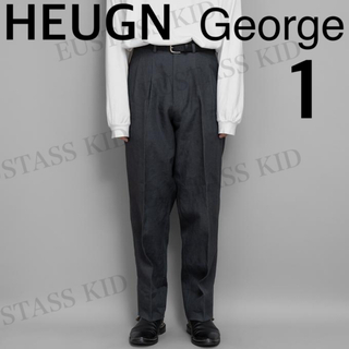 コモリ(COMOLI)のHEUGN ユーゲン/ George ジョージ　(Gray)スラックス　サイズ1(スラックス)